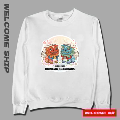 (大學T)沖繩獅 Welcome出貨2