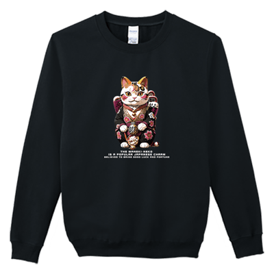 (大學T)招財貓 Welcome出貨3