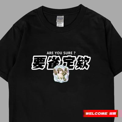 (短T)要雀定欸  Welcome出貨1