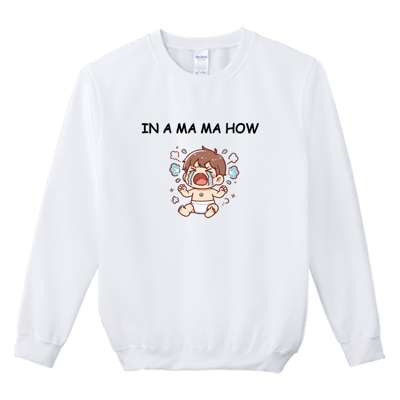 (大學T)嘛嘛哠 Welcome出貨2