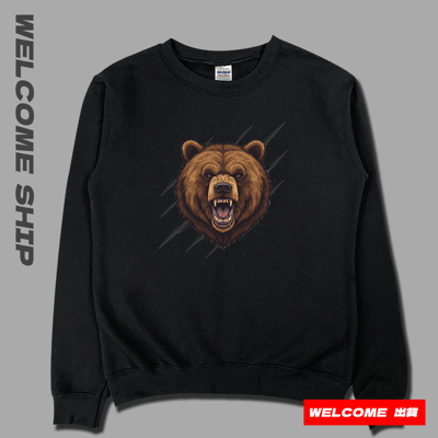 (大學T)熊派 Welcome出貨3