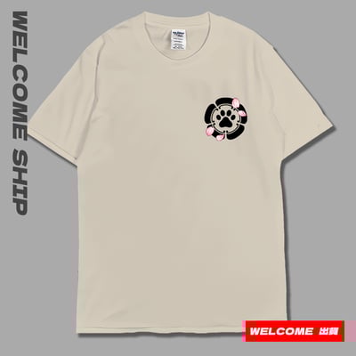 (短T)白貓武士 Welcome出貨7