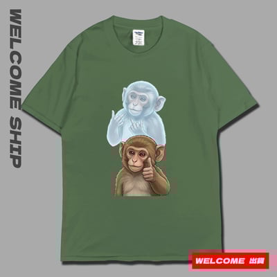 (短T)猴子 Welcome出貨6