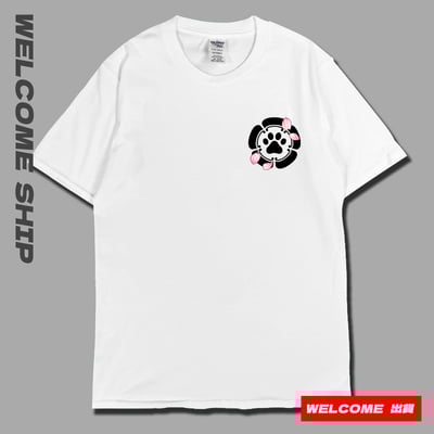 (短T)白貓武士 Welcome出貨9