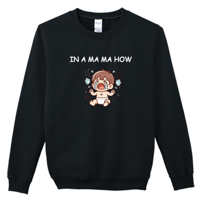 (大學T)嘛嘛哠 Welcome出貨3