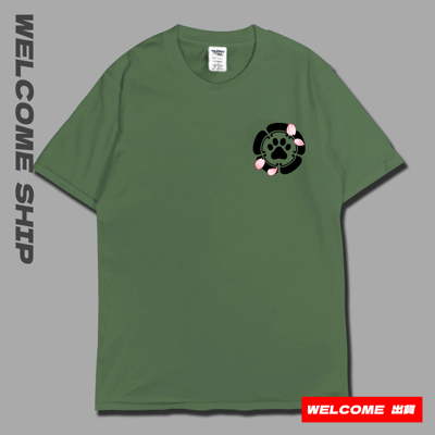 (短T)白貓武士 Welcome出貨13