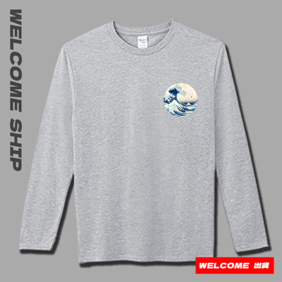 (長T)浮世繪海浪 Welcome出貨8