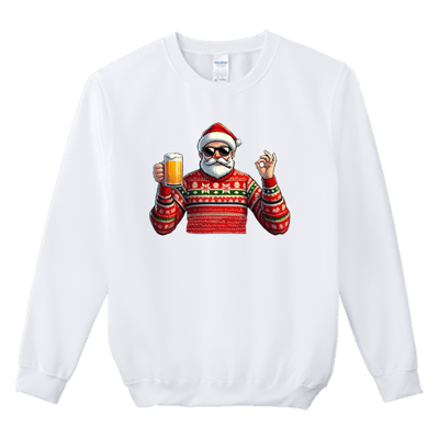 (大學T)聖誕老人 Welcome出貨2