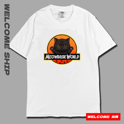 (短T)貓儸紀世界 Welcome出貨5