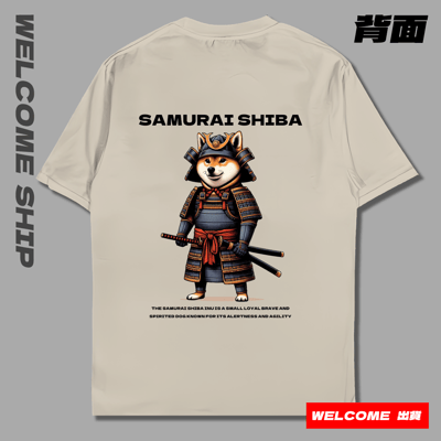 (短T)武士柴犬 Welcome出貨12