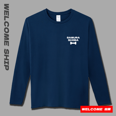 (長T)武士柴犬 Welcome出貨3