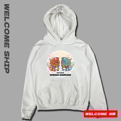 (連帽上衣)沖繩獅 Welcome出貨1