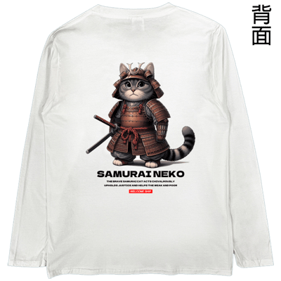 (長T)武士貓 Welcome出貨1