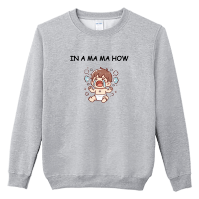 (大學T)嘛嘛哠 Welcome出貨1