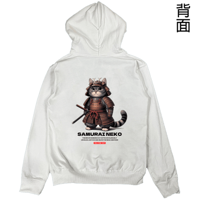 (連帽上衣)武士貓 Welcome出貨4