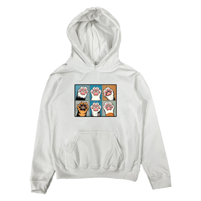 (連帽上衣)玩弄蹼掌 Welcome出貨1