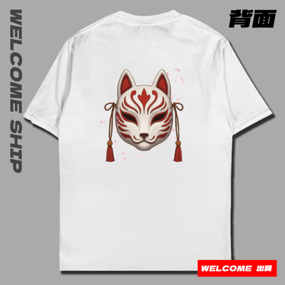 (短T)狐面 Welcome出貨5