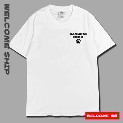 (短T)武士貓 Welcome出貨2