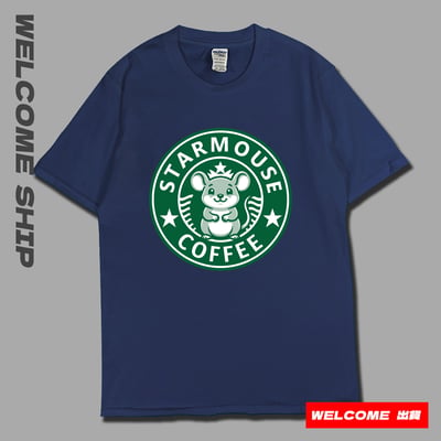 (短T)Starbuck鼠 Welcome出貨2