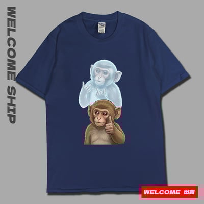 (短T)猴子 Welcome出貨2