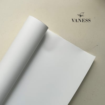 韓國 VANESS FLOWER 包裝紙 V3 White1