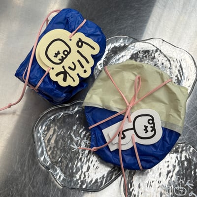 Glass Cup & Plate Set2