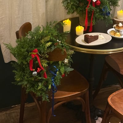 Christmas Wreath - 時髦復古紅 Vintage Chic1