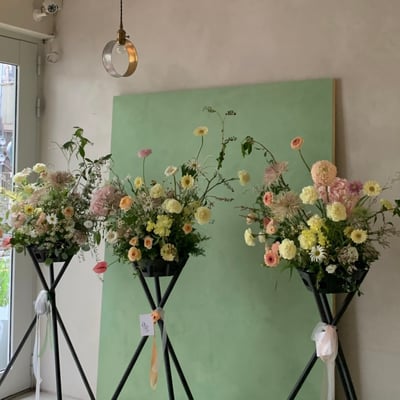 開幕祝賀花籃/高架花籃課程1