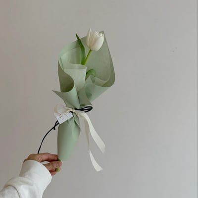 單支鬱金香花束4