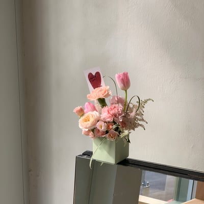 私心最愛 peachpink 混合鮮花桌花 - 4 色8