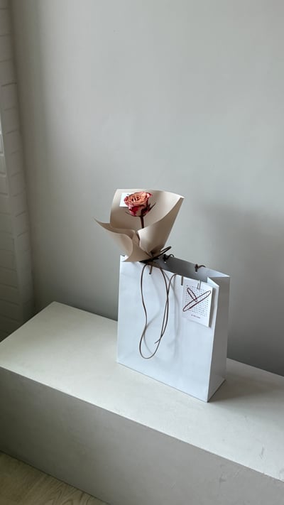 單支卡布玫瑰花束3