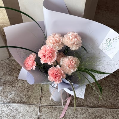 日常裡的溫柔 M Size 花束- 淺粉色6