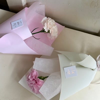 單支康乃馨花束3