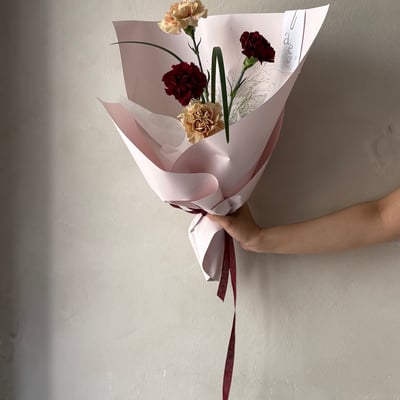 珍惜時刻在一起 S Size 花束  - 紅裸色3