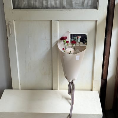 康乃馨甜筒花束2