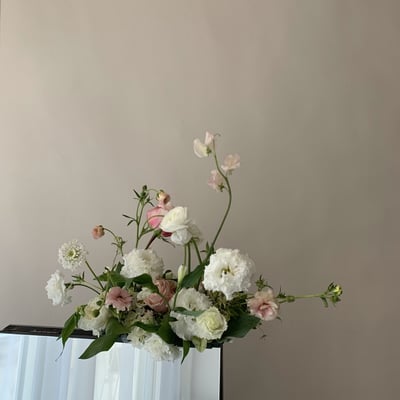 Long & Low 講台花/接待花設計課程3