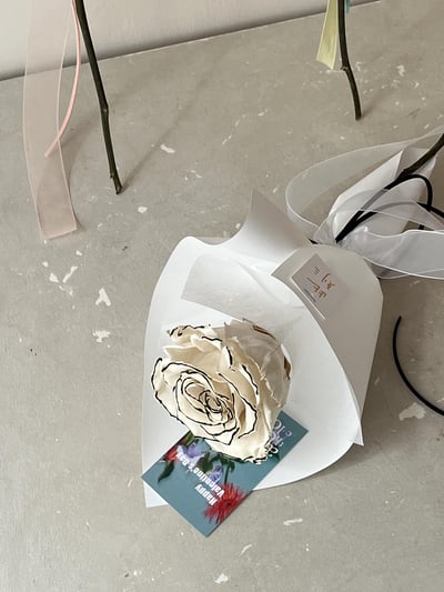 單支永生玫瑰花束4