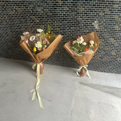 繽紛色系混合花束 - L Size5