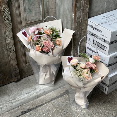 摟在懷裡也可愛 M Szie 花束- 奶茶色7