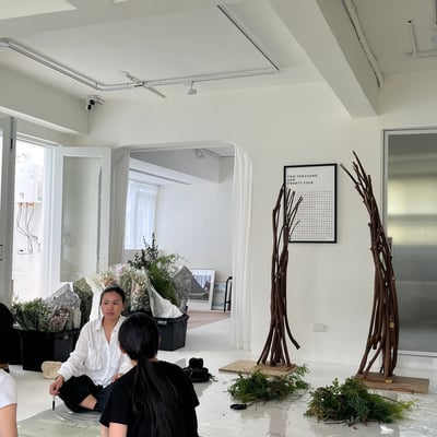 婚禮拱門設計＋地面花課程4