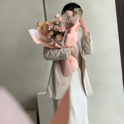 浮誇一次 L Size 花束 - 蜜桃2