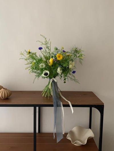 歐式新娘捧花課程5