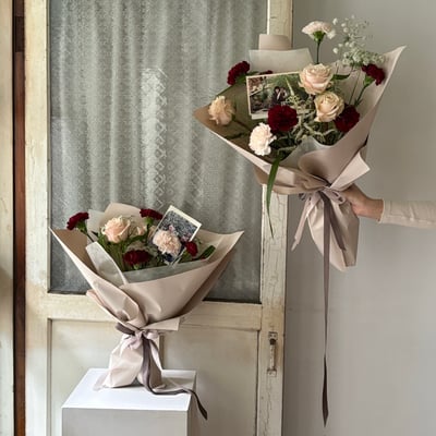 輕輕捧在手心 M Size - 紅裸5