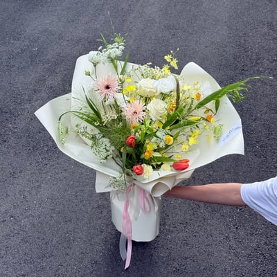 進階韓式花束包裝課程（立體韓式花束包裝）＋單支韓式花束包裝課程3