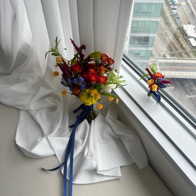 胸花 - 熱帶色系1