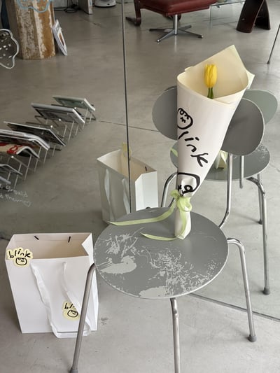 Yellow Tulip Bouquet (White)2