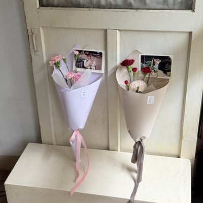 康乃馨甜筒花束5