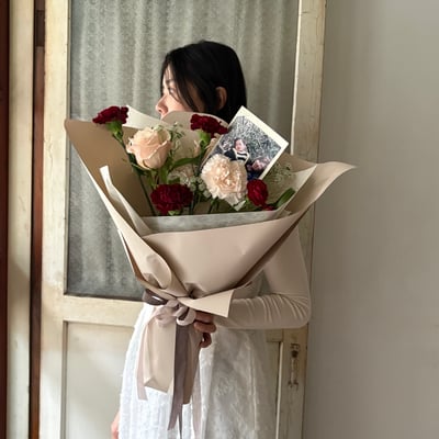 輕輕捧在手心 M Size - 紅裸3