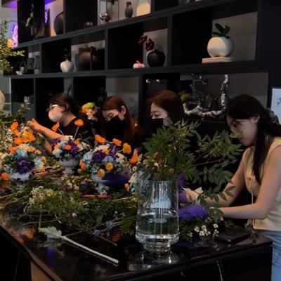 花市導覽＋畢德邁爾圓桌花基礎課程14