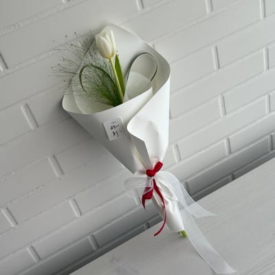 Red String - White Tulip2